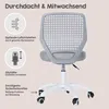 roba Kinderbürostuhl Smart Grow grau - Ergonomischer Produktbild-Vorschau 4