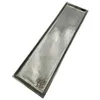 Taca dekoracyjna metalowa 44x13 cm srebrna Taca na świece Podgląd zdjęcia produktu 4