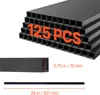SucceBuy Geländerstäbe 125er-Pack 19x19x661 mm, Produktbild-Vorschau 8