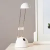 Weiße Schreibtischlampe mit Teleskoparm Produktbild-Vorschau 1