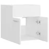 vidaXL Meuble sous-lavabo blanc 41x38,5x46 cm Bois Voir les images du produit 5