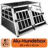 Hundetransportbox Hundebox Auto Alu Hunde Transportbox Produktbild-Vorschau 2