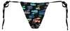 Puma Swim Damen Side Tie Tanga String Bikini Unterteil Náhled obrázku produktu 2