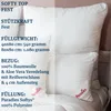 Paradies Kopfkissen 40x80 cm "Softy Top fest" vegan Produktbild-Vorschau 3