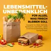 25 Stück | Papiertüten Braun 20 x 29 cm mit Kreuzboden Produktbild-Vorschau 6