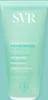 A product shot of a tube of SVR Physiopure cleansing gel against a light green background. Voir les images du produit