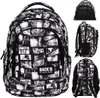 Derform BACKUP Schulrucksack mit drei Fächern, Modell X Produktbild-Vorschau 2