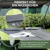 Outsunny Doppelliege Sonnenliege mit Sonnendach rollbar Produktbild-Vorschau 10