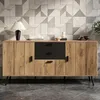 Merax Sideboard Kommode mit 2 Schubladen und 3 Türen, Produktbild-Vorschau 5