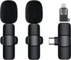 AIORBER Mini Lavalier Mikrofon kabellos Bluetooth, Produktbild-Vorschau 1