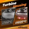 NEU T25 660 Turbolader Turbo Billet Dual Ball Bearing až do Náhled obrázku produktu 11