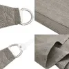 vidaXL Sonnensegel 160 g/m² Quadratisch Hellgrau 2,5x2,5 m Produktbild-Vorschau 7