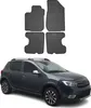 2013-2018 Dacia Sandero Stepway Fußmatten Gummi Schwarz 4 Produktbild-Vorschau 13