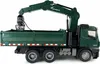 Amewi RC Baustelle MB Kranwagen+Kipper grün LiIon Anteprima dell’immagine prodotto 1