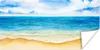 MuchoWow® Poster Strand - Meer - Aquarell 150x75 cm - ohne Produktbild-Vorschau 1