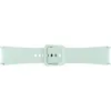 A mint-colored watch band is shown horizontally against a white background. Produktbild-Vorschau
