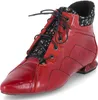 A single red boot is shown against a white background. Produktbild-Vorschau