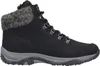 A single black boot with a grey knitted collar is shown against a white background. Anteprima dell’immagine prodotto