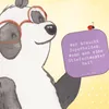 Mr. & Mrs. Panda Untersetzer Glas Spruch Stiefschwester Produktbild-Vorschau 2