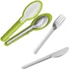 A set of cutlery with a carrying case. Voir les images du produit