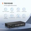 Tenda - Switch Gigabit Ethernet de 24 puertos, no Vista previa de la imagen del producto 10