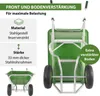 2-Rad Schubkarre XL 200 L 300 kg Gartenschubkarre Produktbild-Vorschau 3