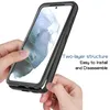 Hands are shown assembling or disassembling a phone case. Produktbild-Vorschau