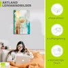 ARTland Leinwandbild ABSTRAKTE KUNST Himmelspforte Größe: Produktbild-Vorschau 3