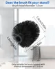 4er Set WC-Bürsten schwarz, WC-Bürste mit 7,5 cm Produktbild-Vorschau 4