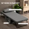 Łóżko składane HOMCOM 4 w 1 75 x 190 cm, łóżko dla Podgląd zdjęcia produktu 7