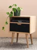 Klebefolie Möbel 67x50 cm - Holz Schwarz Matt - Möbelfolie Produktbild-Vorschau 4