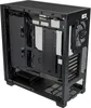 The interior of a black computer case. Produktbild-Vorschau