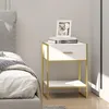 HOMCOM Moderner Nachttisch, Nachttisch mit Schubladenregal, Produktbild-Vorschau 2