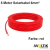 5 Meter Solarkabel 6mm² rot Solarleitung PV Kabel Produktbild-Vorschau 2