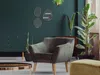 Ausgefallene Wandspiegel 3er Set im Flur, Wohnzimmer Produktbild-Vorschau 7