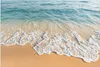 Küchenrückwand Spritzschutz Glas mit Motiv Wellen am Strand Produktbild-Vorschau 3