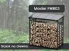 Supporto in legno FWR03, 185 x 70 x 185 cm Anteprima dell’immagine prodotto 10