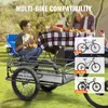 Fahrradanhänger, 125 kg Tragkraft, Transportanhänger, Produktbild-Vorschau 6