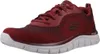 A single burgundy Skechers shoe is shown from a side angle against a white background. Produktbild-Vorschau