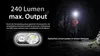 Nitecore HA11 240 lumen rosso e bianco per batterie AA Anteprima dell’immagine prodotto 6