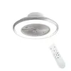 Ventilateur de plafond blanc mat avec éclairage | Voir les images du produit 1