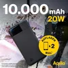 AQIILA Powerbird B10 Powerbank 20W schwarz - 9V-Block - Produktbild-Vorschau 5