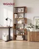 VASAGLE Vintage S-Förmiges Bücherregal Standregal mit 7 Produktbild-Vorschau 2