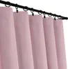 Vorhang aus Velours mit Kräuselband 140x260 cm Puderrosa Produktbild-Vorschau 2