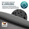 CASARIA® Rollhocker mit Lehne Höhenverstellbar 10cm Produktbild-Vorschau 7