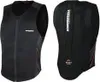 A product image showing a black vest from the front and back. Produktbild-Vorschau