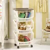 BAMA Shelf TIDY, blanc et marron Voir les images du produit 5