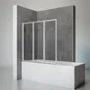 Schulte Duschwand Smart inkl. Klebe-Montage, 127 x 121 cm, Produktbild-Vorschau 1