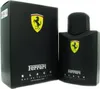 A black box and bottle of Ferrari Black eau de toilette. Produktbild-Vorschau