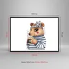 Gerahmtes Poster - Schwarzer Rahmen - Anthropomorphisierung Produktbild-Vorschau 5